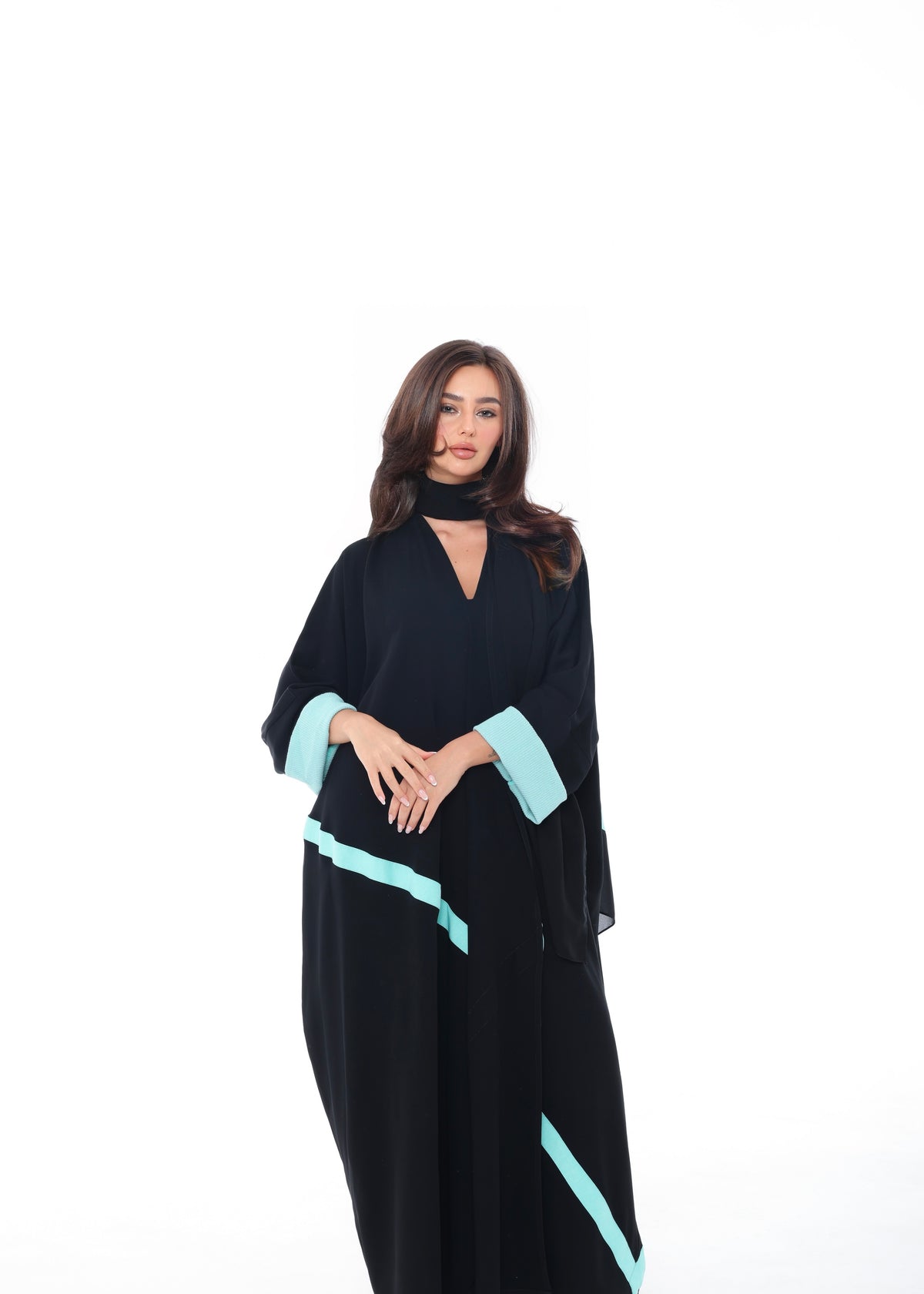 Black Bias Stripe